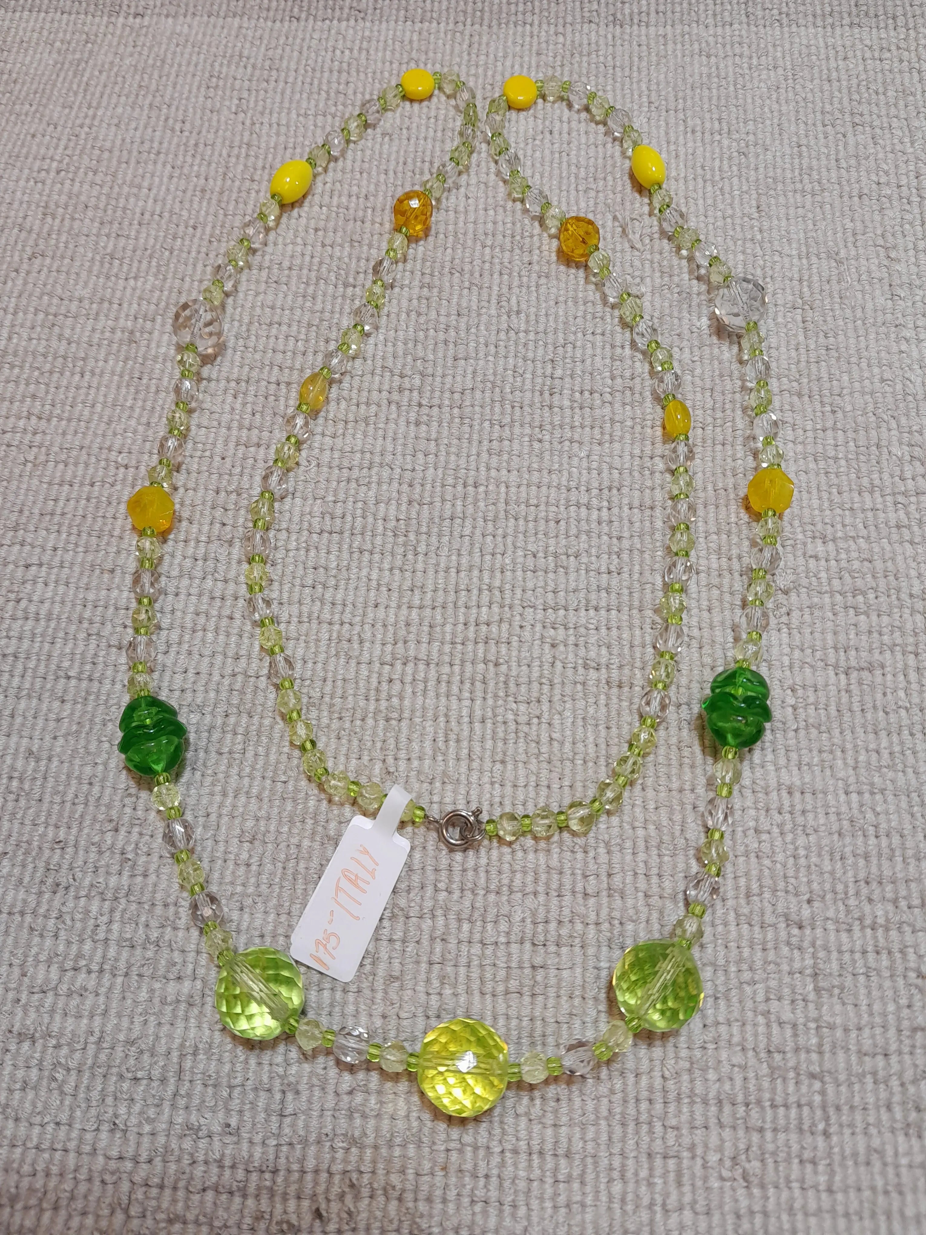 Handmade Italian Necklace #175 ABC Jewelries